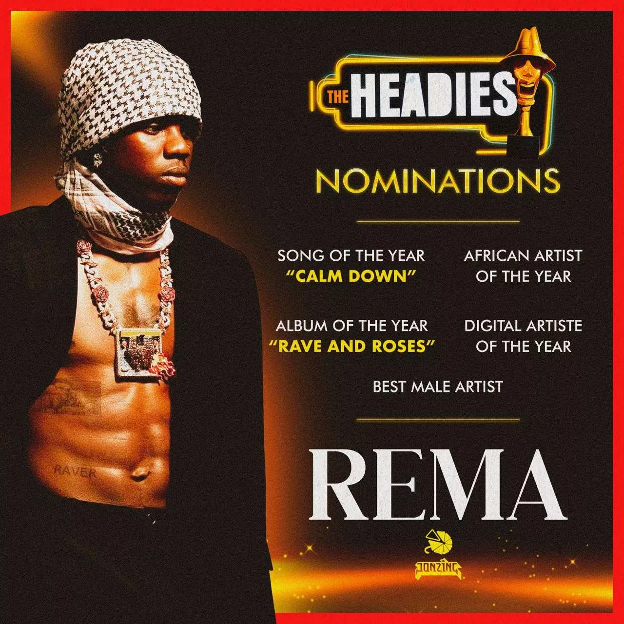 Click to Vote Rema for the 2023 Headies Awards